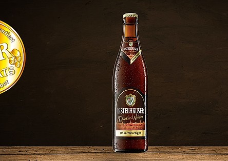 Bier des Monats im November: Distelhäuser Hefeweizen Dunkel!