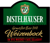Unser Genießer-Bier 2018: Weizenbock im Rye-Whiskey-Faß gelagert