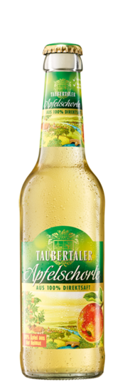 Taubertaler Apfelschorle: Erfrischendes mit Brauwasser