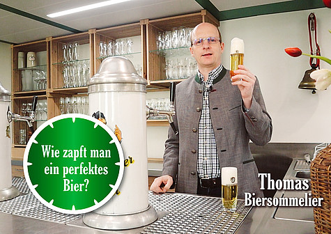 Wie zapft man das perfekte Bier?