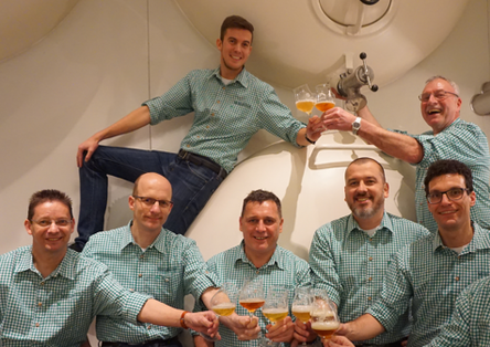Die Distelhäuser Biersommeliers genießen Bier mit allen Sinnen.