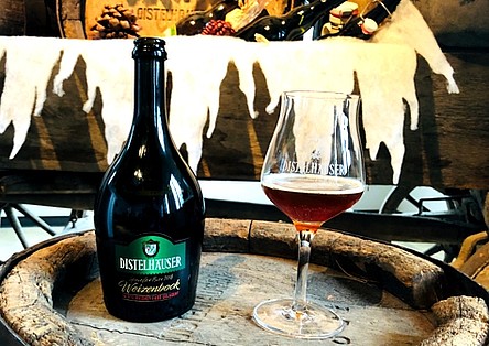 Ein im Rye-Whiskey-Faß gelagerter Weizenbock