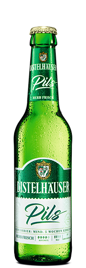 Unser Pils: die Krone Distelhäuser Braukunst